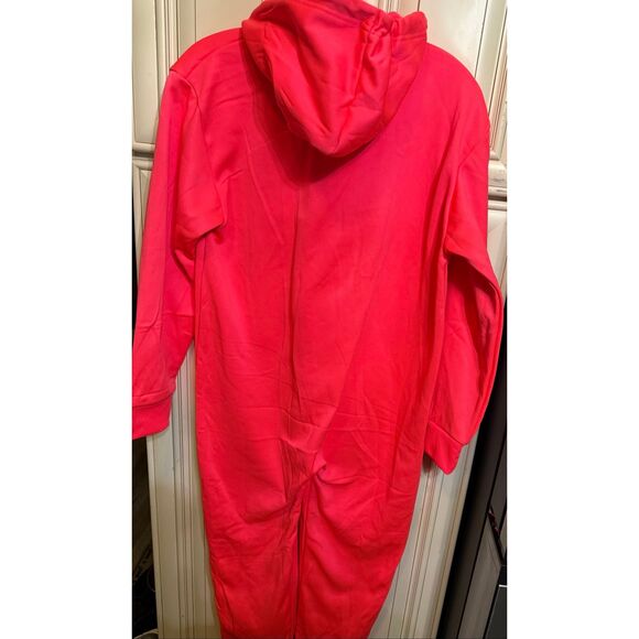 A2Z For Kids Girls Full Zip Hooded One Piece Jumpsuit Hot Pink Size 11-12 - Picture 2 of 11